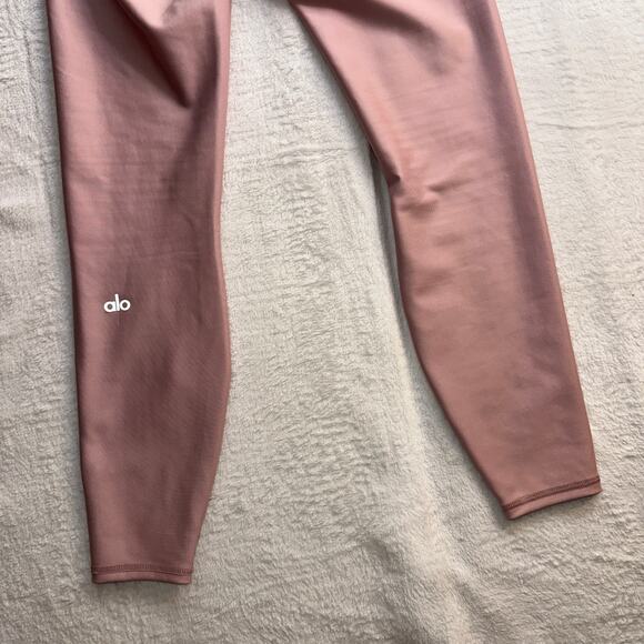 Alo Yoga Airlift Intrigue Bra and 7/8 High-Waist Airlift Legging Ballet Pink XS - Picture 12 of 15